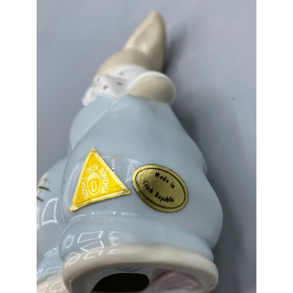 Peter Rabbit Royal Dux Bohemian Porcelain Boy Rabbit/Bunny Figurine - Picture 8 of 9